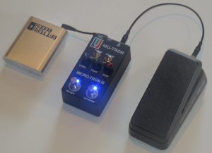Micro_Tron III & Expression Pedal & BatteryBuddy