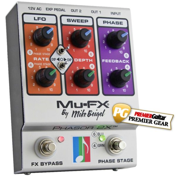 MU-FX PHASOR 2Xミュートロン - ギター