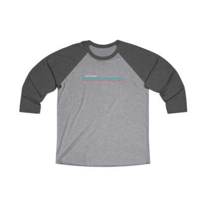 Mu-Tron Rainbow Unisex Tri-Blend 34 Raglan Tee - Image 2